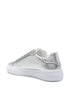 metallic-effect sneakers